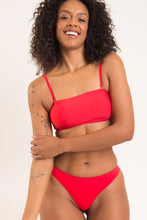 Load image into Gallery viewer, Top Rouge Bandeau-Reto
