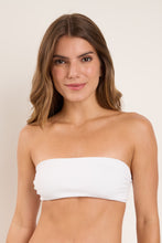 Load image into Gallery viewer, Top Sand-White Bandeau-Reto
