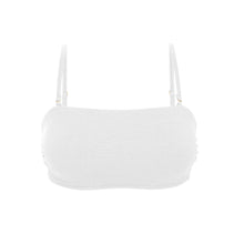 Load image into Gallery viewer, Top Sand-White Bandeau-Reto
